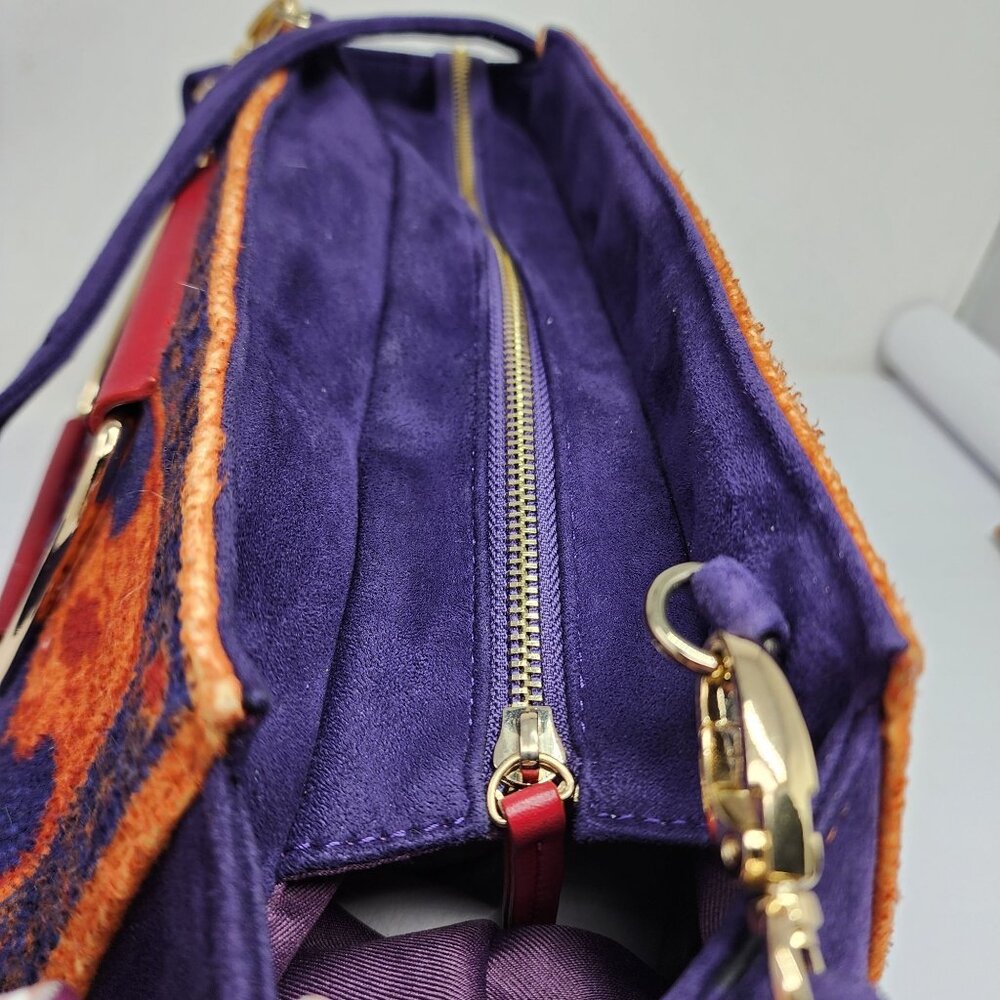 Her Universe Purple and Orange Patterned Crossbody Bag - Picture 9 of 14